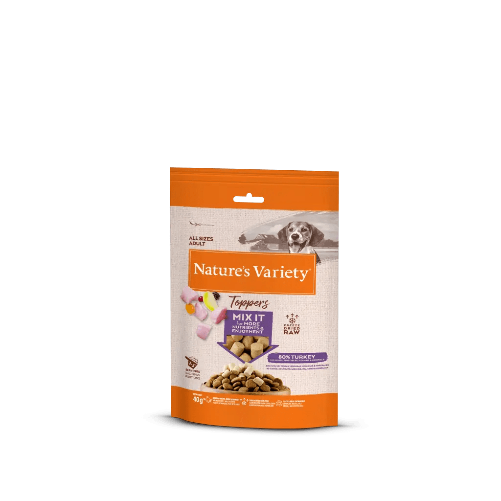 NATURE'S VARIETY FREEZE DRIED TOPPER PERU