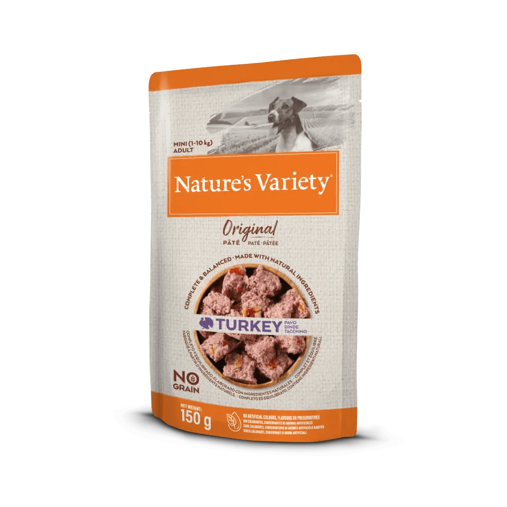 Pienso perros adultos raza mini con pavo Nature Ultima 1,1kg