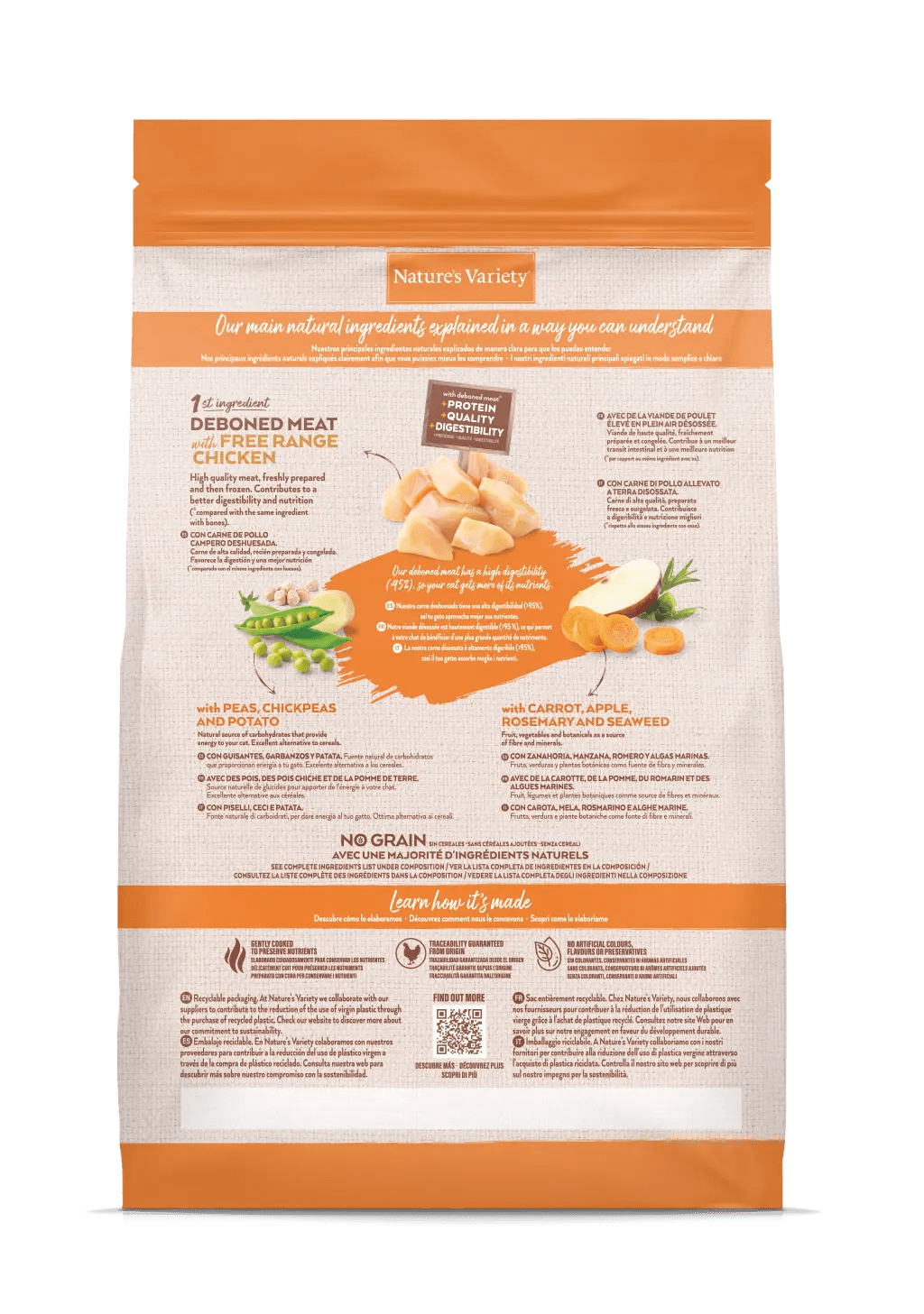 NO GRAIN STERILIZED POLLO