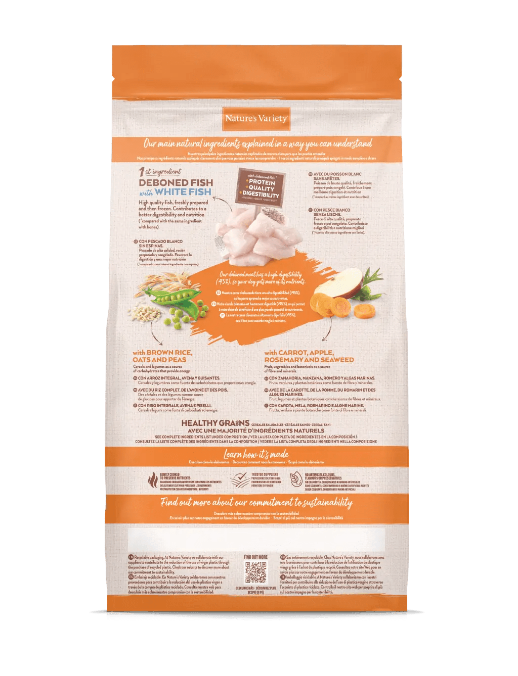 HEALTHY GRAIN ADULT MINI PEIXE BRANCO