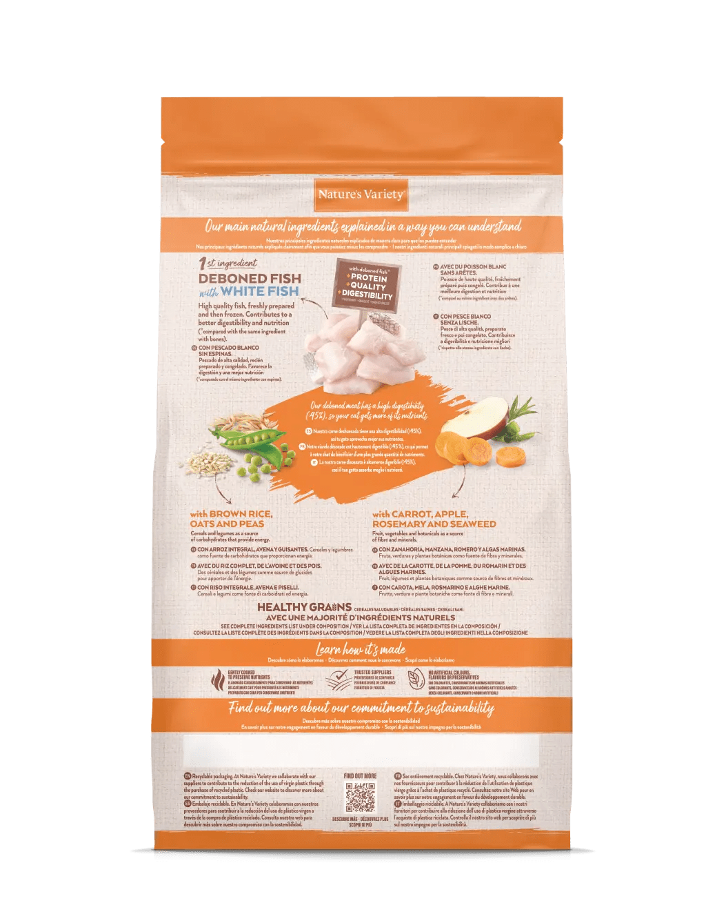 HEALTHY GRAIN STERILIZED PEIXE BRANCO