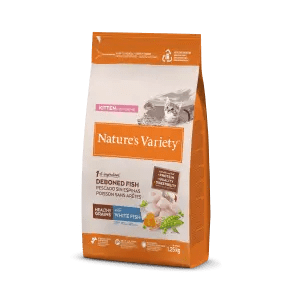 HEALTHY GRAIN KITTEN POISSON BLANC