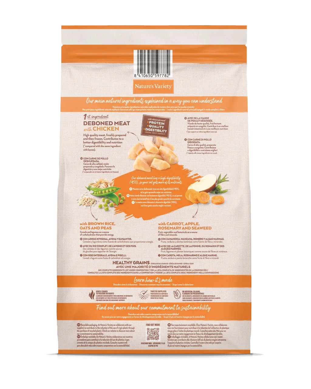 HEALTHY GRAIN STERILIZED CHICKEN